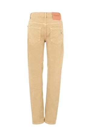 jeans in cotone beige DONDUP KIDS | DMPA161CDS0390007